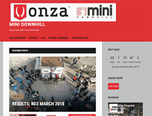 Tablet Screenshot of minidownhill.com